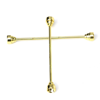 Pont en arche métallique soudé personnalisable de haute qualité 33*10mm 3/4'' pour accessoires de quincaillerie de bagages
