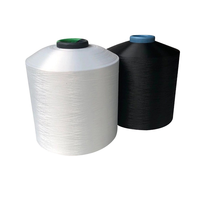Fil texturé en polyester 75D 100 % anti-boulochage, directement de l'usine Polylion, fil DTY 75D en polyester texturé par tirage