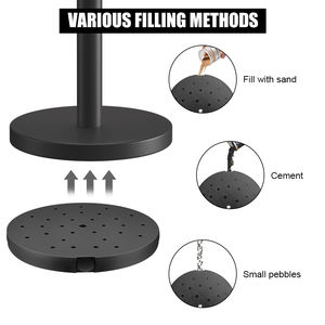 Barriere per Code e Gestione della Folla, Pali Neri per Aeroporti, Barriere Stradali di Sicurezza a Prezzi Convenienti - Product Image 2