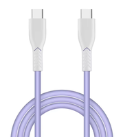 Câbles USB personnalisés avec logo, couleur macaron, câbles de charge 3A, câbles de données, câbles filaires pour accessoires de téléphone portable