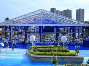 Carpa <span class=keywords><strong>Transparente</strong></span> de 20*25m para Ceremonia de Boda, Estructura de Aluminio con Paredes Cristalinas que Crean una Atmósfera Romántica y Privada - Product Image 2
