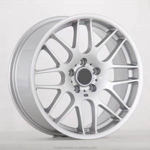 Jantes Kw Casting 5x120 pour <span class=keywords><strong>BMW</strong></span> <span class=keywords><strong>E46</strong></span> M3 CSL E36 E38 E39 F10 F30 <span class=keywords><strong>17</strong></span> 18 19 Pouces, Rayons Argentés, Jantes en Alliage pour Voitures de Course - Product Image 2