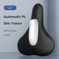 Elektrischer Kegel-Trainer für Männer und Frauen, Schließmuskel- und Beckenboden-Muskeltrainingsgerät, Multifunktionaler Adduktionsmassager