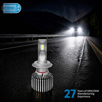 Ampoule de phare LED étanche D5A 70W, prix d'usine, H7 H4 H11 9006 CSP LED, éclairage automobile pour voiture SUV