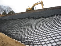 Grille de pavage en plastique Geovance pour une esthétique optimale et une capacité de charge élevée