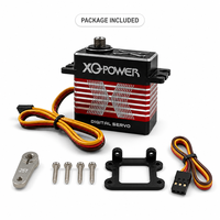 Servomoteur numérique brushless UAV RC XQ-BLS8125D 25KG étanche avec engrenages en acier inoxydable et aluminium CNC rapide 8.4V OEM