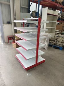 Étagères de présentation pour supermarchés sur mesure à 6 niveaux, étagères à simple face, capacité de 60 à 100 kg - Product Image 2