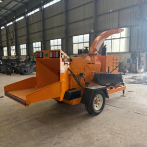 Broyeur de bois hydraulique pour tracteur PTO, déchiqueteuse de souches et de broussailles pour l'agriculture et la foresterie - Product Image 3