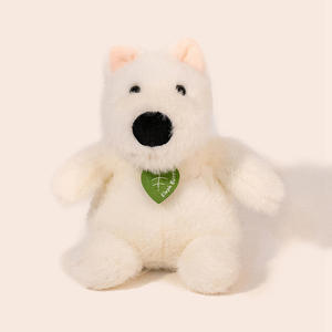 Ingrosso 13cm di piccole dimensioni giocattolo di peluche <span class=keywords><strong>Panda</strong></span> West Highland cucciolo bambola PP cotone riempito per regali di compleanno - Product Image 5