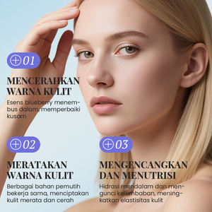 Sérum Visage Éclaircissant et Unifiant le Teint KORMESIC Certifié Bpom, 20ml, Raffermissant et Nourrissant, au Complexe de Myrtille, Vente en Gros - Product Image 3