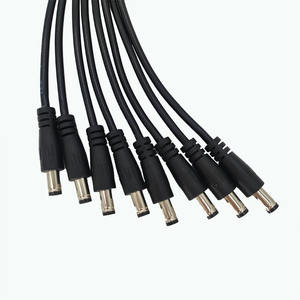 5,5 постоянного тока * 2,1 (2,5) 1 гнездовой до 2/<span class=keywords><strong>3</strong></span>/4/5/6/7/8 мужской разветвитель шнур питания для светодиодной полосы - Product Image 3