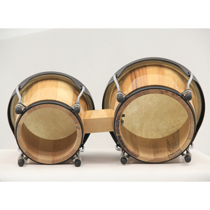 Promoción <span class=keywords><strong>Precio</strong></span> Competitivo Excelente Calidad Tambor <span class=keywords><strong>Bongo</strong></span> de Madera Sólida <span class=keywords><strong>Instrumento</strong></span> de Percusión Preescolar - Product Image 2