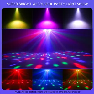 3-in-1 Derby Party Bar Par Light Set DJ Lights With Stand For Band Booth Stage Wedding Disco Christmas Birthday Gift