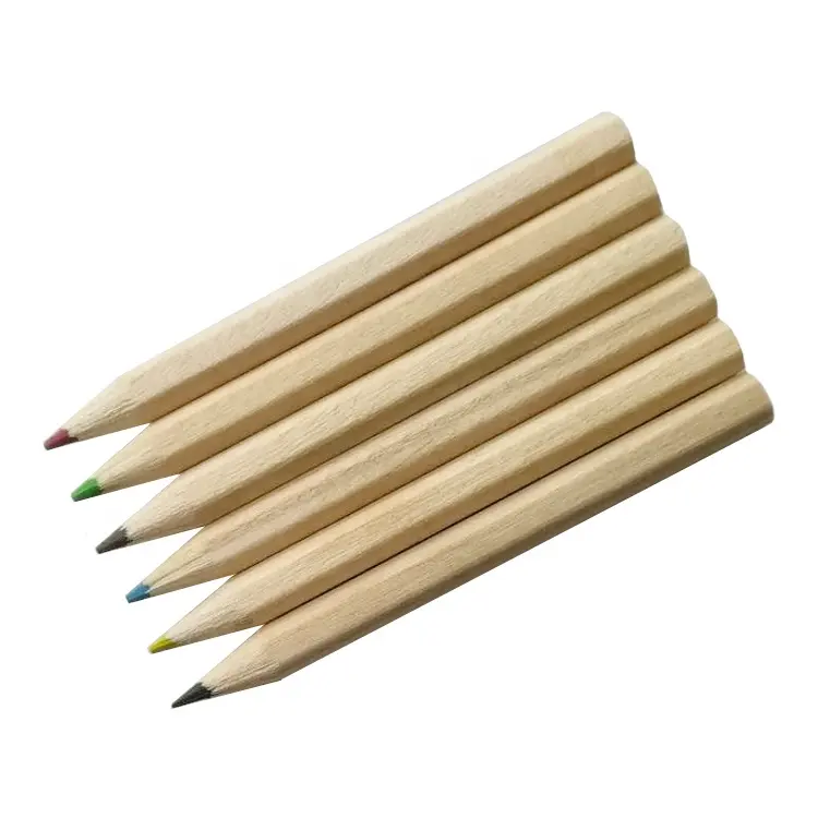 Promotion 3.5 inch 6 Natural Wood Color Pencil in Kraft Box