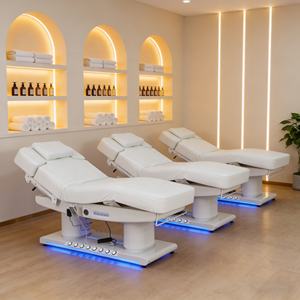 Lit de <span class=keywords><strong>SPA</strong></span> Électrique Moderne pour Salon de Beauté, Hôpital, Table Faciale de Massage, Meuble en Métal pour Centres de <span class=keywords><strong>SPA</strong></span> - Product Image 1