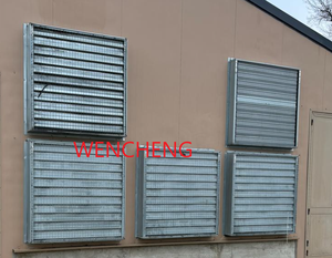 Ventilateur <span class=keywords><strong>d</strong></span>'extraction industriel <span class=keywords><strong>mural</strong></span> WENCHENG 54 pouces (1530 mm) pour l'élevage avicole et la ventilation des serres - Product Image 5
