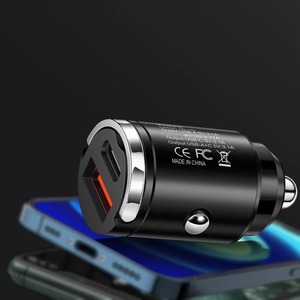 Universal Car Charger 100W Dual Port <b>USB</b> Type-<b>C</b> PD 3.0 <b>USB</b>-A QC 3.0 Fast Charging <b>Adapter</b> for Android iPhone - Product Image 4