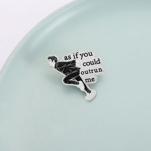 Como si pudieras superarme esmalte Pin vampiro temática fantasía amor película broche solapa mochila insignia joyería decoración joyería - Product Image 1