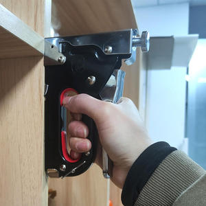 Agrafeuse manuelle robuste pour menuiserie, rembourrage, bricolage, construction en acier, poignée <span class=keywords><strong>ergonomique</strong></span> - Product Image 6