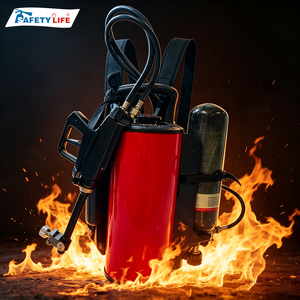 Estintore a Zaino per Incendi Boschivi, Attrezzatura Portatile per la Protezione Antincendio con Pompa ad Acqua Nebulizzata per Esterni - Product Image 4