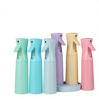 Bouteille pulvérisatrice multifonctionnelle compacte haute pression à jet continu, brume fine hydratante, vaporisateur en plastique, flacons cosmétiques de voyage pour toner