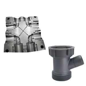 Fregadero de cocina, accesorios de drenaje, tubería de alcantarillado, artefacto antirretorno, tubería de drenaje de tres vías - Product Image 1