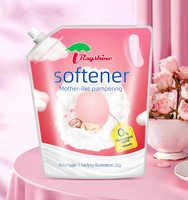 Meilleures ventes Mère-Comme choyer Rose parfum Blanchisserie Adoucissant pour laver les vêtements 2 KG/Bag