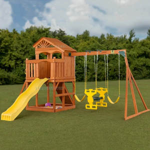 <span class=keywords><strong>Casetta</strong></span> da gioco prefabbricata da giardino personalizzata per <span class=keywords><strong>bambini</strong></span> grandi parchi giochi all'aperto in <span class=keywords><strong>legno</strong></span> Set di case da gioco in <span class=keywords><strong>legno</strong></span> per <span class=keywords><strong>bambini</strong></span> - Product Image 2