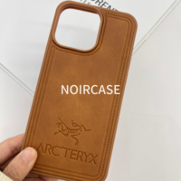 Étui de téléphone pour iPhone pour homme - TPU+PC, anti-empreintes digitales, peu coûteux mais de haute qualité, texture solide