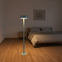 Lampe sur pied moderne en métal pour la décoration de la maison, fabriquée à l'usine de Zhongshan, idéale pour le salon