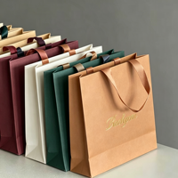 Sacs d'emballage en carton ivoire biodégradable avec logo personnalisé ODM/OEM, support robuste pour l'emballage de marchandises de 6 à 9 kg