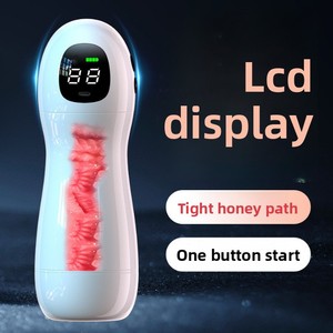 Copa de Masturbación Inteligente Storm con Vibración y Succión para Hombre, Simulación de Canal, Productos Sexuales para Adultos, Empaque en Caja - Product Image 4