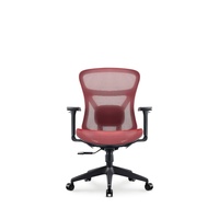 Chaise de bureau en maille JOHOOFURNITURE en gros pour le bureau à domicile, confortable, avec coussin épais, base robuste et durable