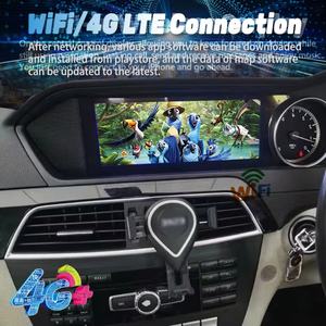 Radio de Coche de 8.8 Pulgadas con Pantalla Táctil, Android 14, DSP, Navegación, Bluetooth Inalámbrico y Carplay para Mercedes Benz Clase C W204 2011-2014 (Volante a la Derecha/Izquierda) - Product Image 3