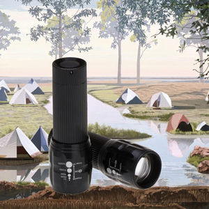Linterna LED Esencial de 3 Funciones de Aluminio para Camping, Montañismo y Actividades al Aire Libre con Cuerpo de Aleación de Aluminio - Product Image 3