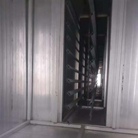 Ligne de peinture en poudre automatique à haute efficacité, installation de peinture par pulvérisation pour profilés en aluminium