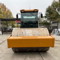 NIANNUO Compacteur vibrant à tambour unique, moteur haute puissance, machine de construction, compacteur d'asphalte et de sol, rouleau compresseur routier de 5 tonnes