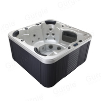 Venta caliente Bañeras al aire libre clásicas Independiente Gran Whirlpool Spa 5 Persona Balboa Hot Tubs