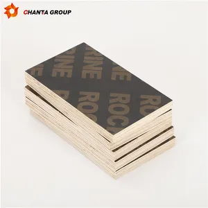 18mm 21mm Two Times Hot Press Black Brown Fresh Poplar Core Film Faced Plywood Formwork Plywood for Building