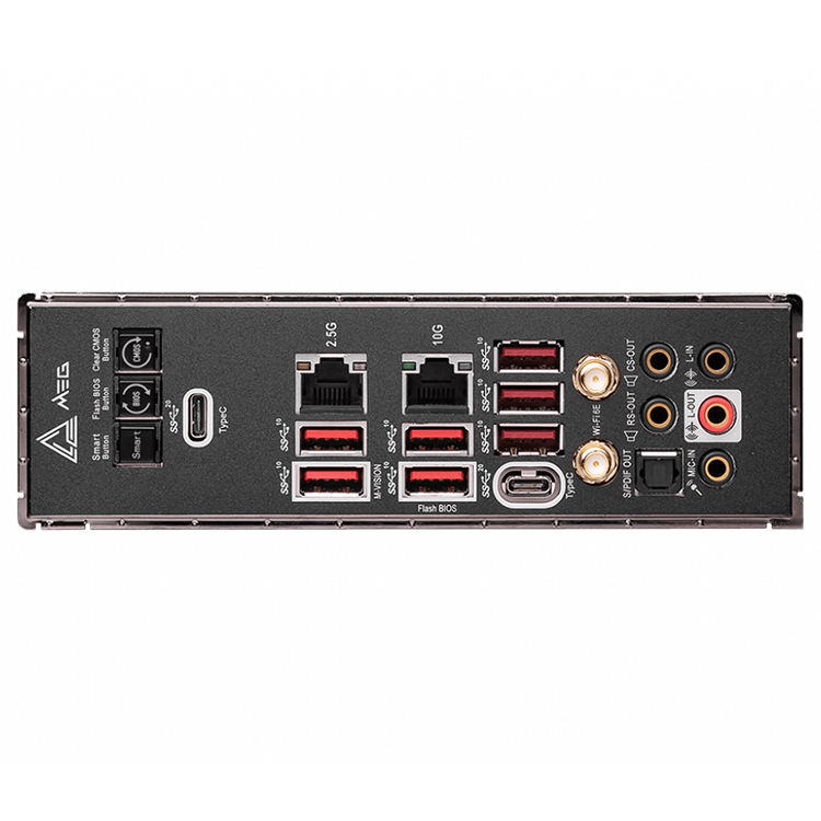 MSI MEG X670E GODLIKEマザーボード (AM5ソケット付き) 128GBDDR5