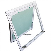 Panneau d'accès carré pour plafond et mur en plaques de plâtre avec fonction insonorisante
