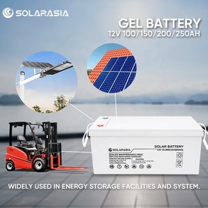 Batería de <span class=keywords><strong>Gel</strong></span> 12v 100ah 120ah 150ah 200ah 250ah Tipo VRLA para Uso Doméstico - Product Image 5