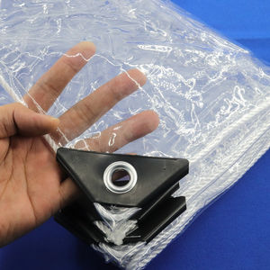 Kit d'enceinte de patio d'hiver en PVC transparent isolé, bâche transparente pour bar extérieur tout temps, couverture de terrasse, protection contre la neige - Product Image 1