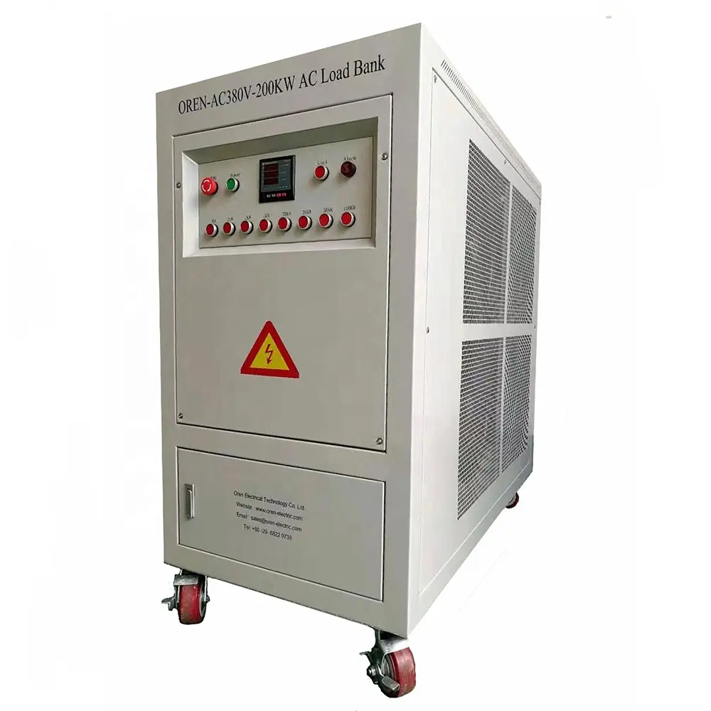 200kW portable load banks for generators testing