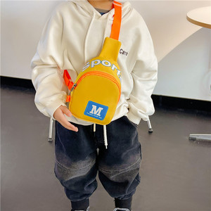 Kindermode mini borsttas met letterpatroon, schoudertas, crossbody tas voor munten & buitengebruik - Product Image 2