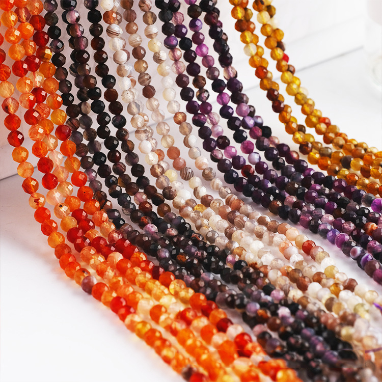 Natural Abacus Stone Diy Jewelry Making