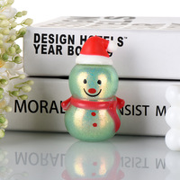 2026 Weihnachten Leuchtender Schneemann Quetschspielzeug Stressabbau Neuartige Spielzeuge Klassenzimmer Geburtstag Weihnachtsgeschenke Partyzubehör