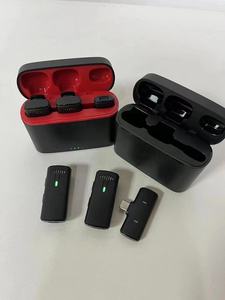 Microphone de Lavalier sans fil avec étui de chargement pour téléphones <span class=keywords><strong>iPhone</strong></span> et <span class=keywords><strong>Android</strong></span> - Product Image 3