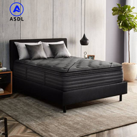 Matelas médical OEM personnalisé de haute qualité, respirant et doux, avec ressorts ensachés, tailles Queen et King