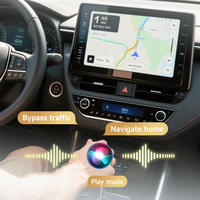 Adaptador Inalámbrico KYERE KY-4192C para CarPlay y Android Auto, WiFi de 5 GHz, Mini Dongle USB, Plug and Play, Conversión de Cableado a Inalámbrico para IOS y Android